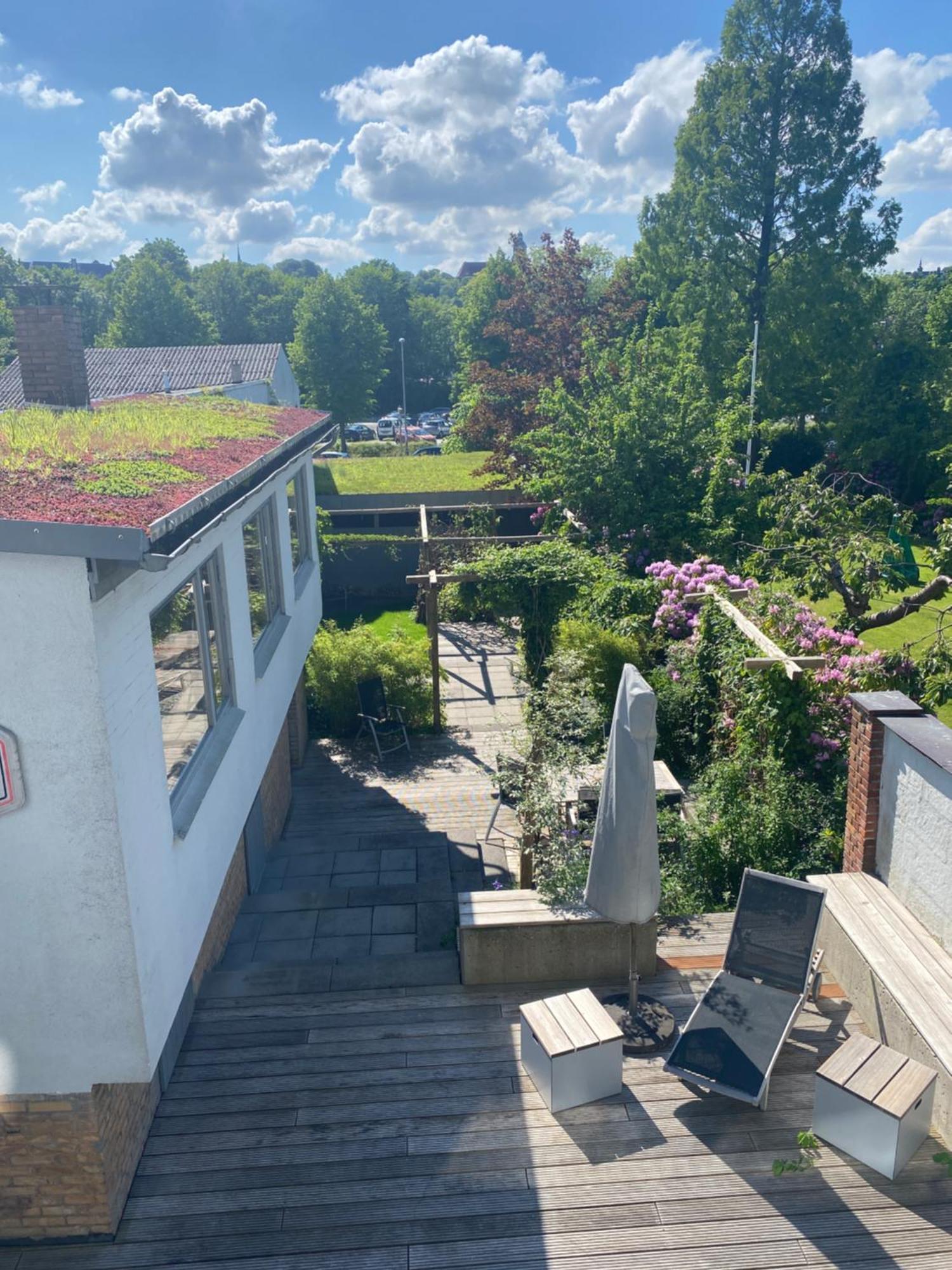 Innenstadt-Oase Im Kapitaensviertel Flensburg Exterior foto